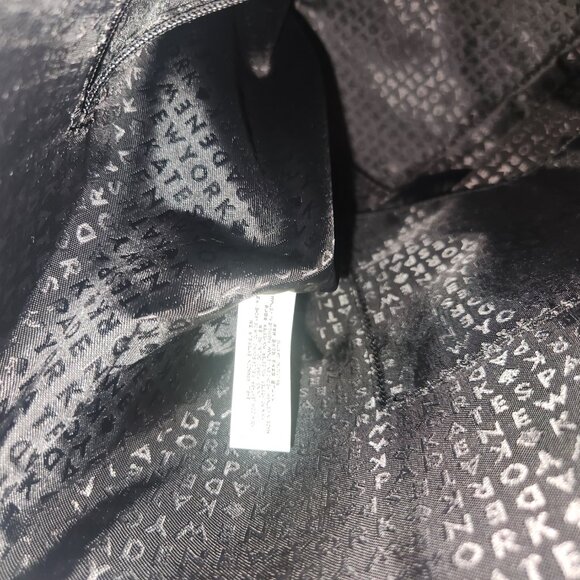 NWOT - Kate Spade Larchmont Avenue Logo Large Tote Bag Black 100% Leather - Picture 14 of 14